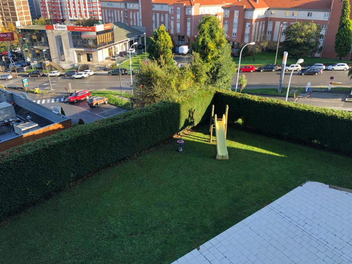 Piso Con Garaje En Aviles Bagian luar foto